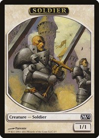Soldier Token (2) [Magic 2012 (M12)]