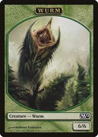 Wurm Token (6) [Magic 2012 (M12)]