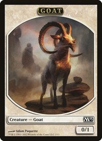 Goat Token (2) [Magic 2013 (M13)]