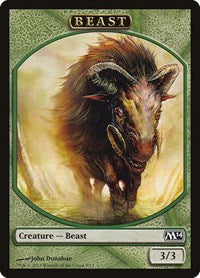 Beast Token (9) [Magic 2014 (M14)]