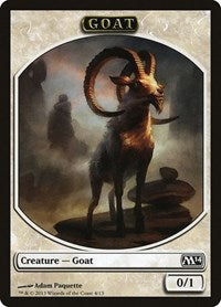 Goat Token (4) [Magic 2014 (M14)]
