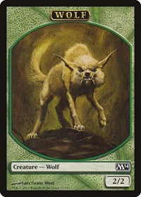 Wolf Token (11) [Magic 2014 (M14)]