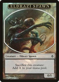 Eldrazi Spawn Token (1a) (1a) [Rise of the Eldrazi]