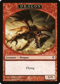 Dragon Token (2) [Worldwake]