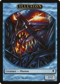 Illusion Token (4) [Zendikar]