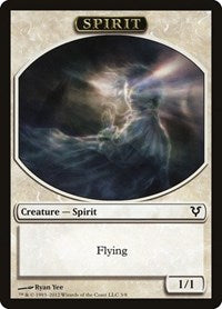 Spirit Token (3) (3) [Avacyn Restored]