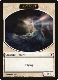Spirit Token (1) [Duel Decks: Sorin vs. Tibalt]