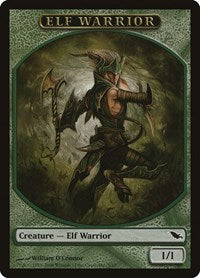 Elf Warrior Token (5) (5) [Shadowmoor]
