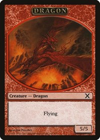 Dragon Token (3) [10th Edition]