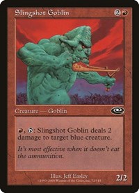 Slingshot Goblin (72) [Planeshift]