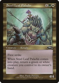 Steel Leaf Paladin (127) [Planeshift]