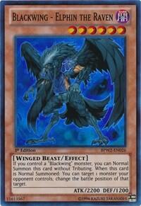 Blackwing - Elphin the Raven (BPW2-EN026) [Battle Pack 2: War of the Giants Round 2]