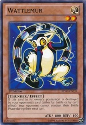 Wattlemur (BPW2-EN035) - Battle Pack 2: War of the Giants Round 2 1st Edition