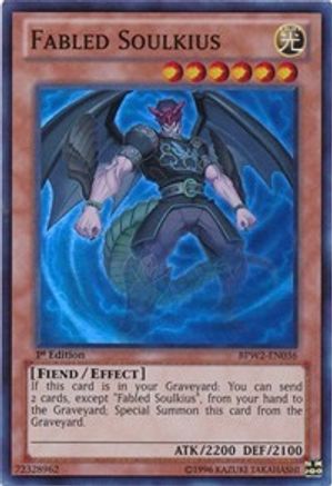 Fabled Soulkius (BPW2-EN036) - Battle Pack 2: War of the Giants Round 2 1st Edition