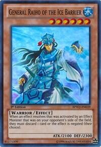 General Raiho of the Ice Barrier (BPW2-EN039) [Battle Pack 2: War of the Giants Round 2]