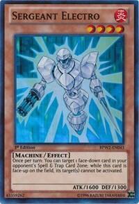 Sergeant Electro (BPW2-EN043) [Battle Pack 2: War of the Giants Round 2]