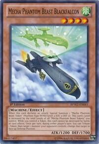 Mecha Phantom Beast Blackfalcon (BPW2-EN061) [Battle Pack 2: War of the Giants Round 2]