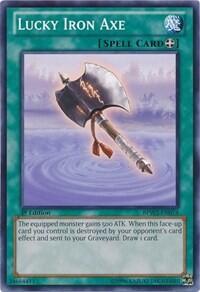Lucky Iron Axe (BPW2-EN074) [Battle Pack 2: War of the Giants Round 2]
