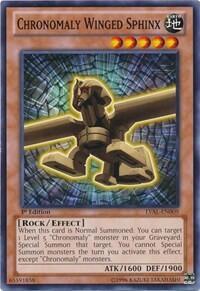 Chronomaly Winged Sphinx (LVAL-EN009) [Legacy of the Valiant]
