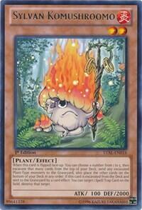 Sylvan Komushroomo (LVAL-EN016) [Legacy of the Valiant]