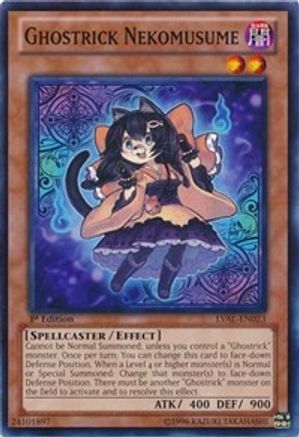 Ghostrick Nekomusume (LVAL-EN023) - Legacy of the Valiant Unlimited