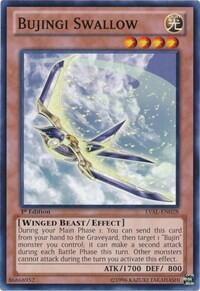 Bujingi Swallow (LVAL-EN028) [Legacy of the Valiant]