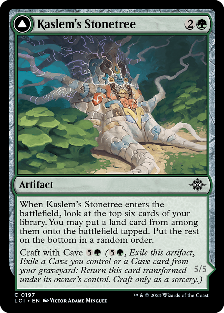 Kaslem's Stonetree (LCI-197) - The Lost Caverns of Ixalan Foil