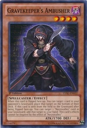Gravekeeper's Ambusher (LVAL-EN032) - Legacy of the Valiant Unlimited