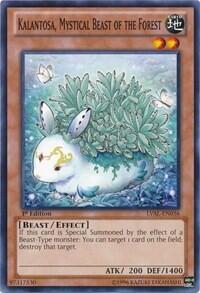 Kalantosa, Mystical Beast of the Forest (LVAL-EN036) [Legacy of the Valiant]