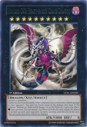 Number C92: Heart-eartH Chaos Dragon (LVAL-EN050) - Legacy of the Valiant Unlimited
