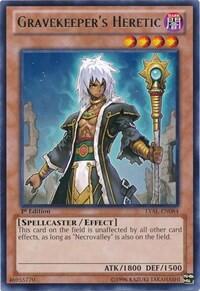 Gravekeeper's Heretic (LVAL-EN084) [Legacy of the Valiant]