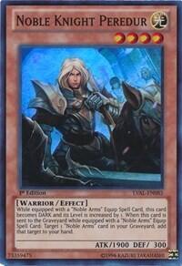 Noble Knight Peredur (LVAL-EN085) [Legacy of the Valiant]
