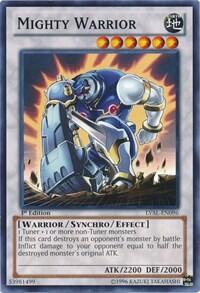 Mighty Warrior (LVAL-EN096) [Legacy of the Valiant]
