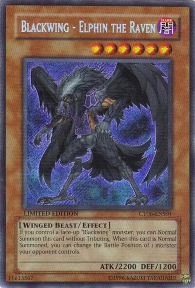 Blackwing - Elphin the Raven (CT06-ENS01) [2009 Collectors Tin]