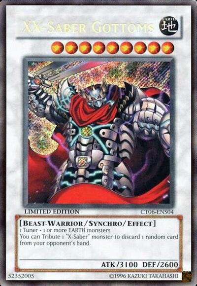 XX-Saber Gottoms (CT06-ENS04) [2009 Collectors Tin]