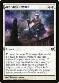 Acolyte's Reward (1) [Born of the Gods]