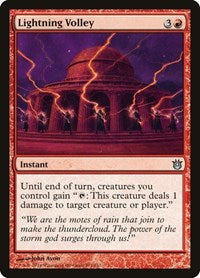 Lightning Volley (101) [Born of the Gods]