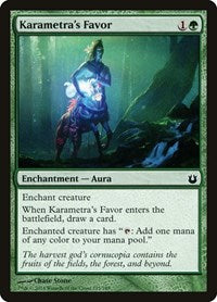 Karametra's Favor (125) [Born of the Gods]