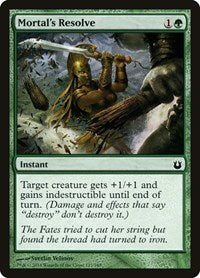 Mortal's Resolve (127) [Born of the Gods]