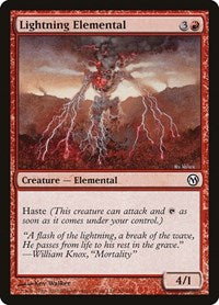 Lightning Elemental (50) [Duels of the Planeswalkers]