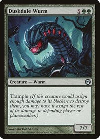 Duskdale Wurm (58) [Duels of the Planeswalkers]