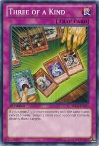 Three of a Kind (SDCR-EN031) [Structure Deck: Cyber Dragon Revolution]