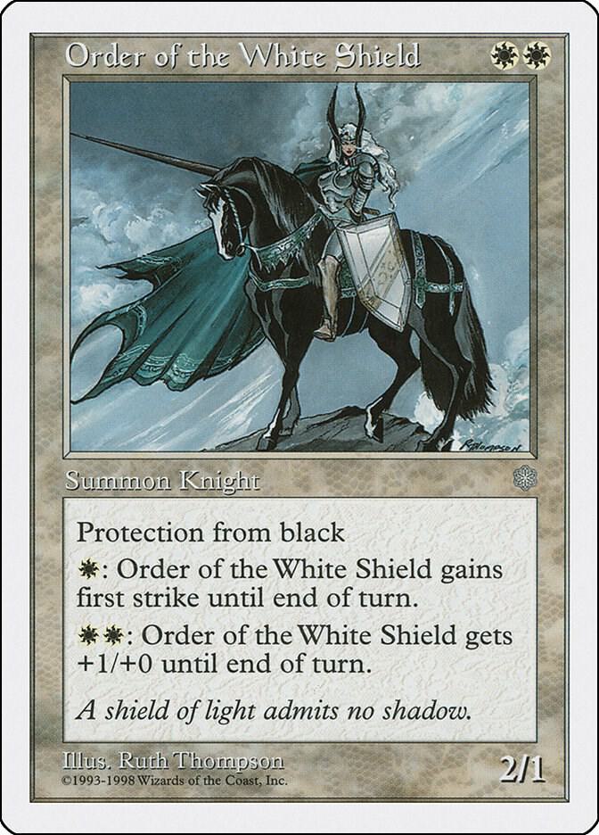 Order of the White Shield [Anthologies]