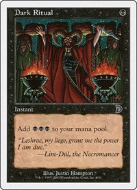 Dark Ritual (4) [Deckmasters Garfield vs Finkel]