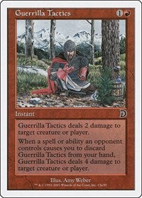 Guerrilla Tactics (13a) (13a) [Deckmasters Garfield vs Finkel]