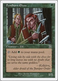 Fyndhorn Elves (26) [Deckmasters Garfield vs Finkel]