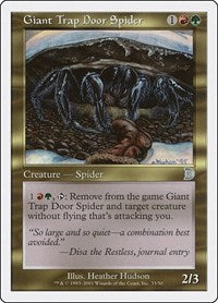 Giant Trap Door Spider (33) [Deckmasters Garfield vs Finkel]