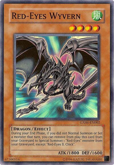 Red-Eyes Wyvern (GX06-EN002) [Yu-Gi-Oh! GX Tag Force Promotional Cards]