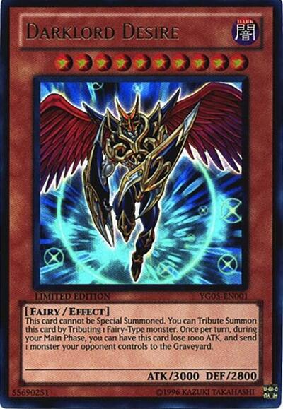 Darklord Desire (YG05-EN001) [Yu-Gi-Oh! GX Manga Promotional Cards]