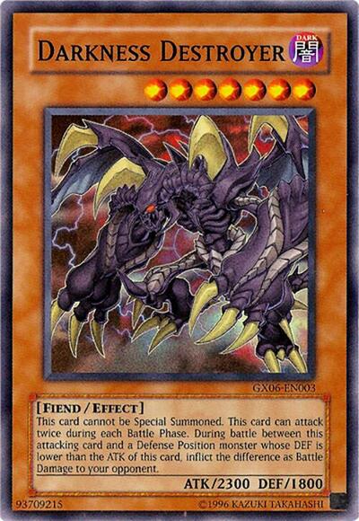 Darkness Destroyer (GX06-EN003) [Yu-Gi-Oh! GX Tag Force Promotional Cards]